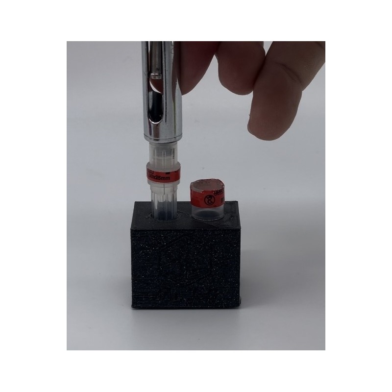 Soporte para Agujas Dentales | Anti-Needlestick Holder