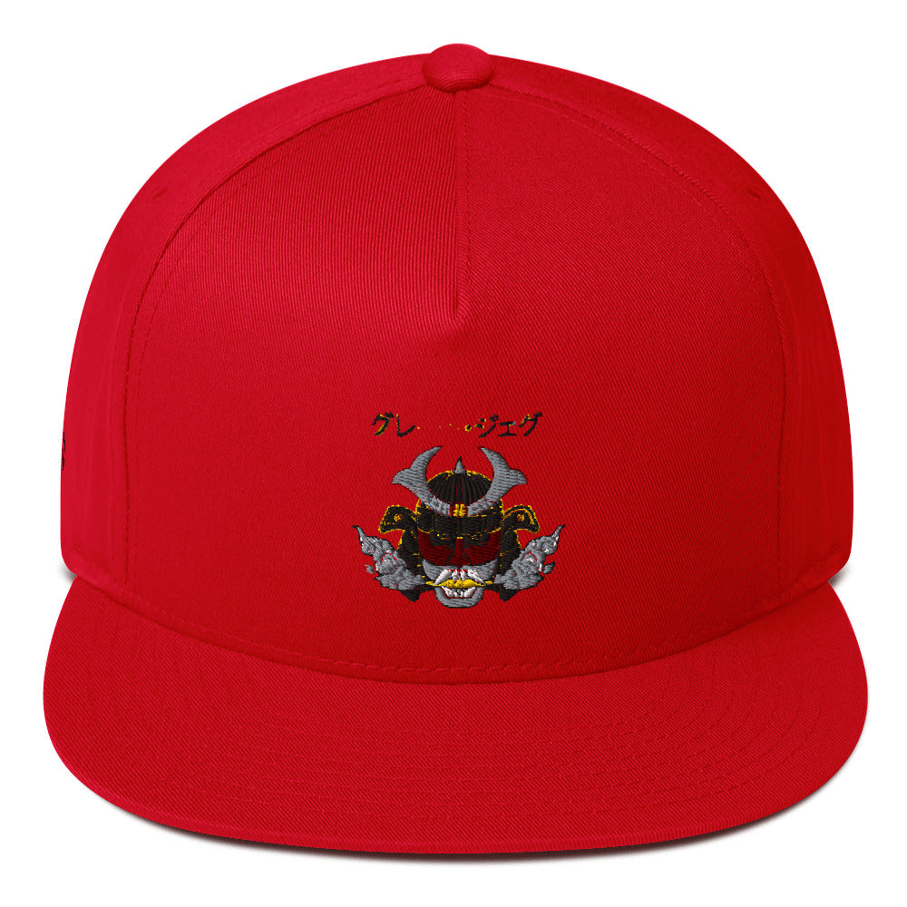 Gorra Samurai - visera plana
