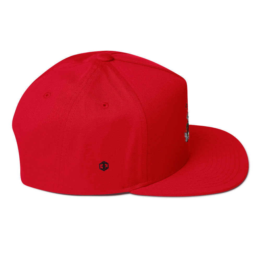 Gorra Samurai - visera plana