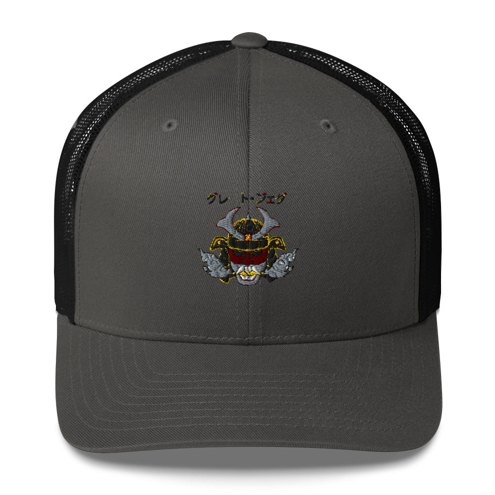 Gorra tipo trucker Samurai