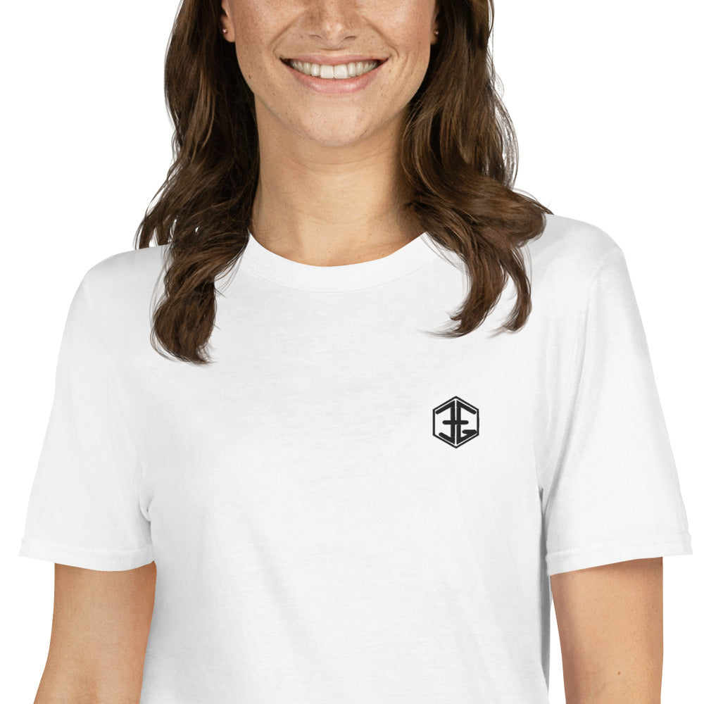 Camiseta Moon Astronaut BW -logo